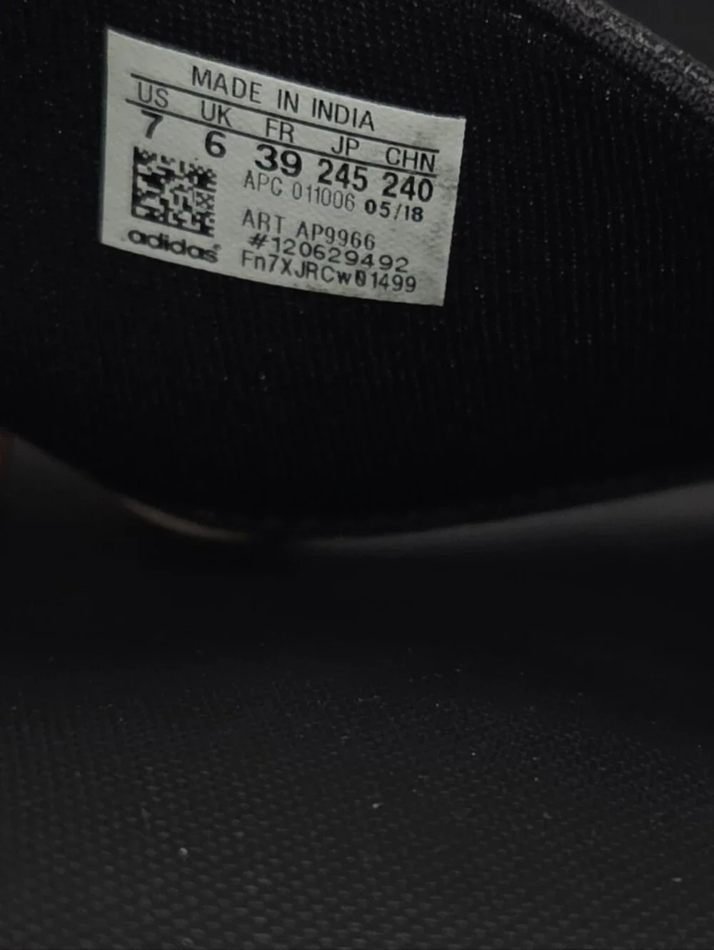 adidas Adilette Comfort Slides Black and White Mens Size 7